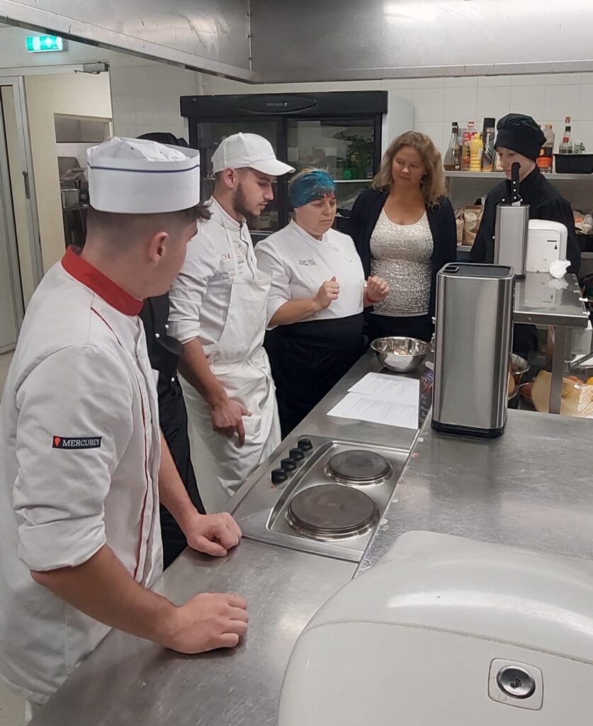 Nos apprentis en échange européen en Estonie