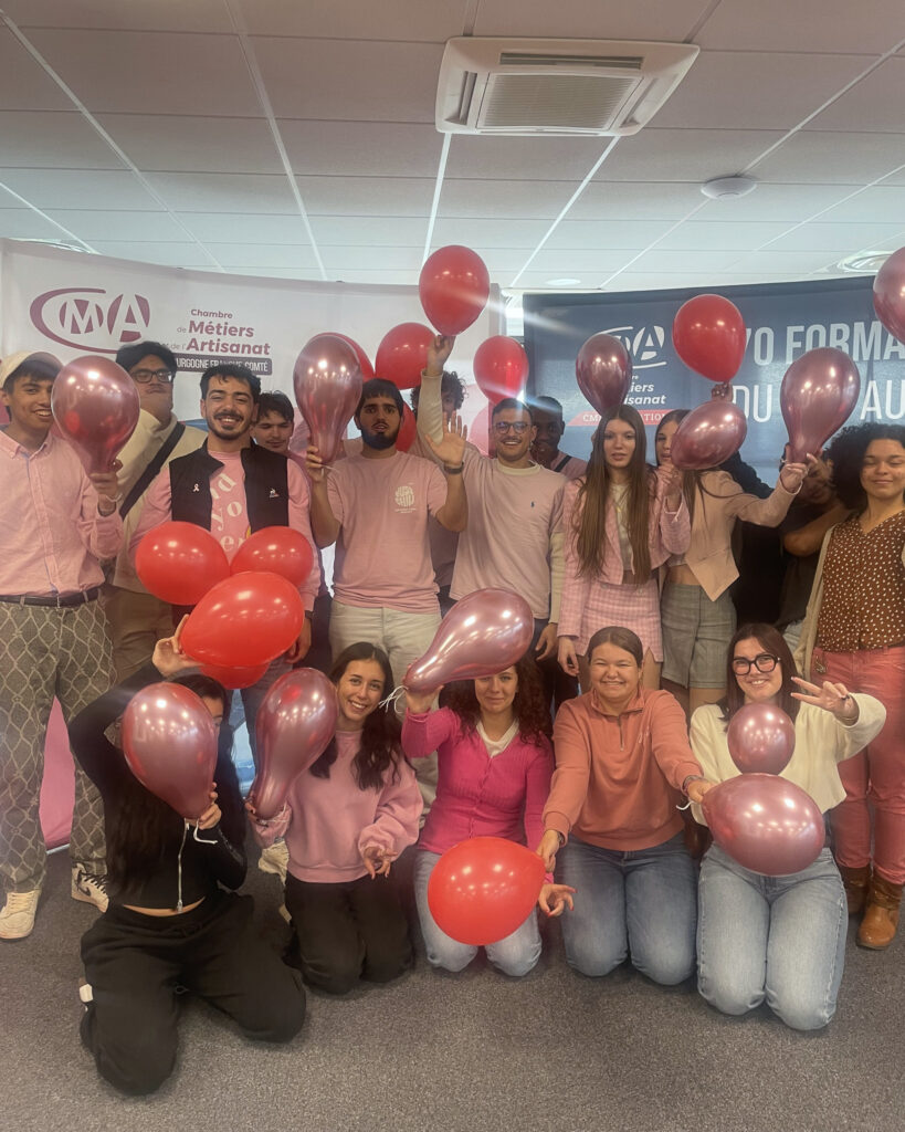 Octobre Rose CMA Formation Besançon